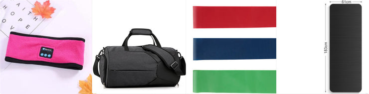 Wireless Bluetooth-compatible Headband Outdoor Fitness Yoga Headband